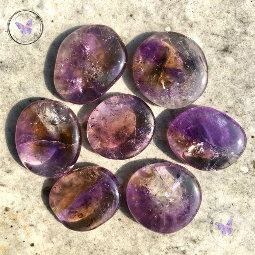 Ametrine Flat Stone